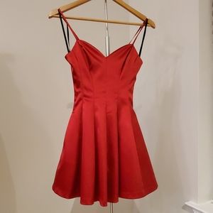 ♥️Flirty Red Bebe Dress